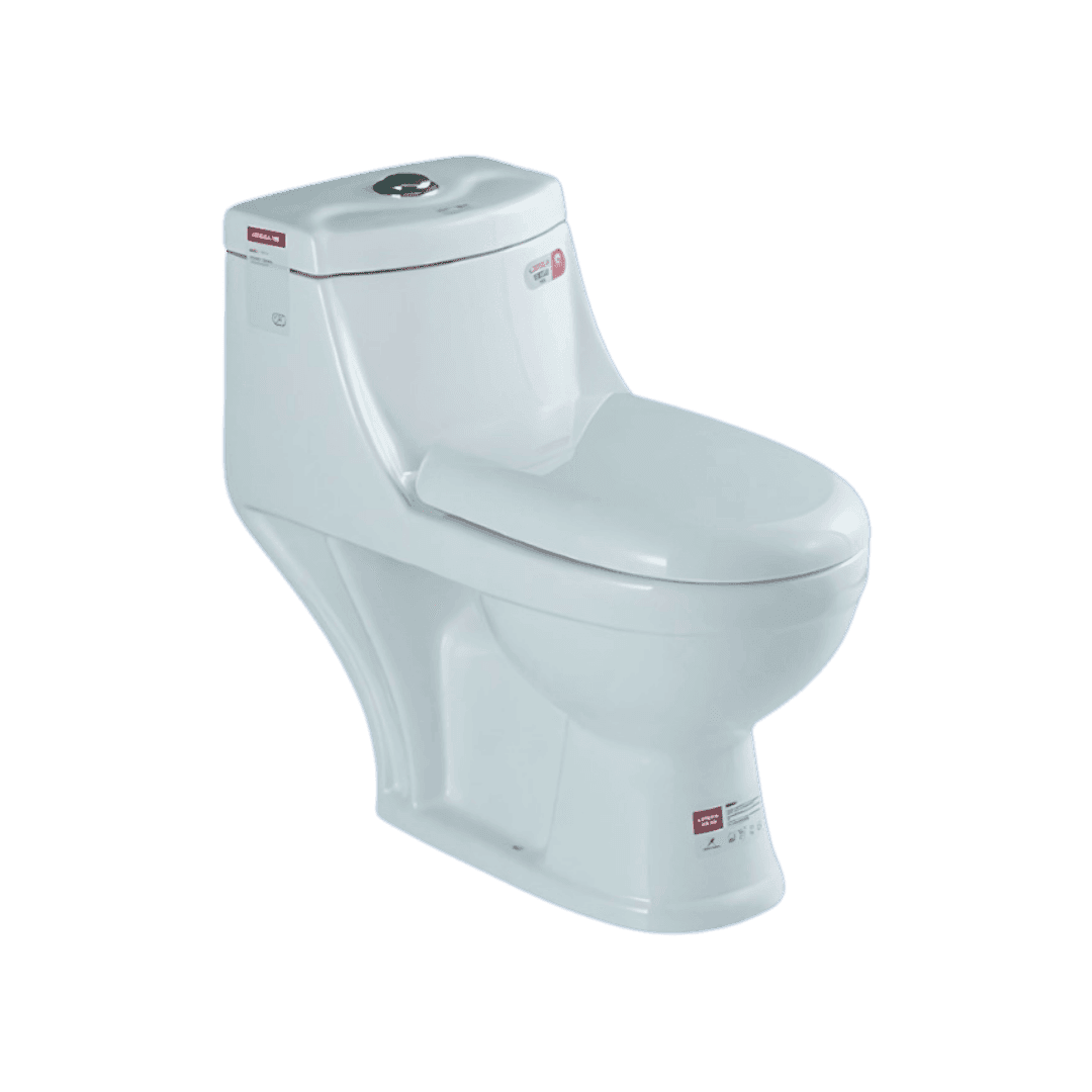 One-Piece Ceramic Toilet With Dual-Flush System – Durable, Modern Design For All Bathroom Styles